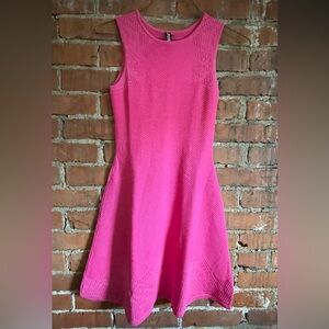 Anthropologie Yoana Baraschi pink knit dress - small